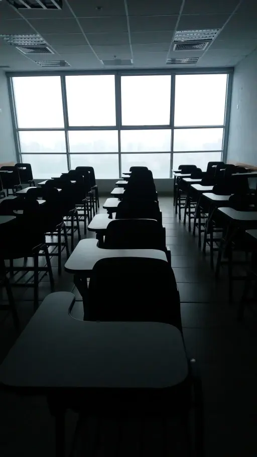 Empty classroom